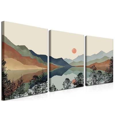 3 Piece Wrapped Canvas Print