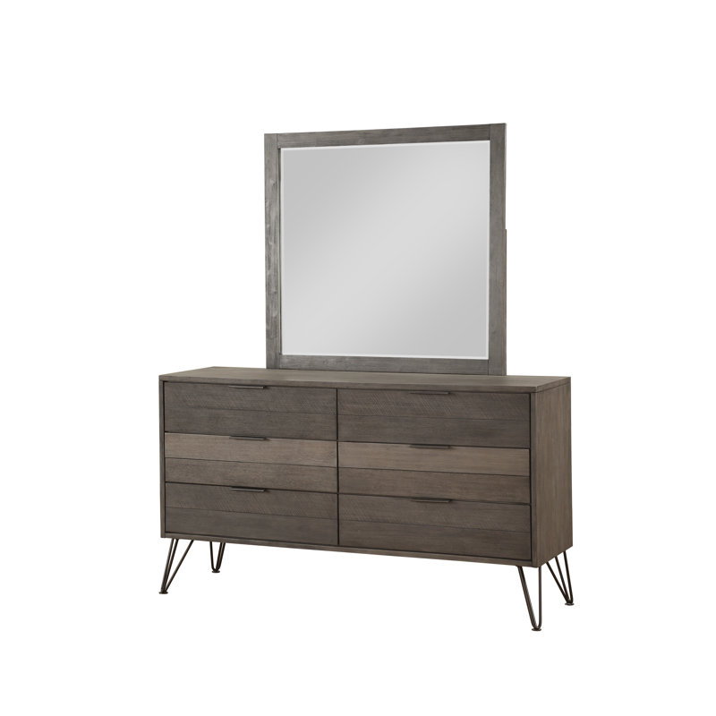 Borman 63'' W 6 - Drawer Dresser