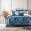 Ensemble de couvre-lit en coton Palomino Denim-110391762