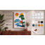 Mount Fuji at Dawn Japandi - Wrapped Canvas-1316737999-1316738007