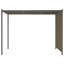 Castlebar 3m x 3m Steel Pergola