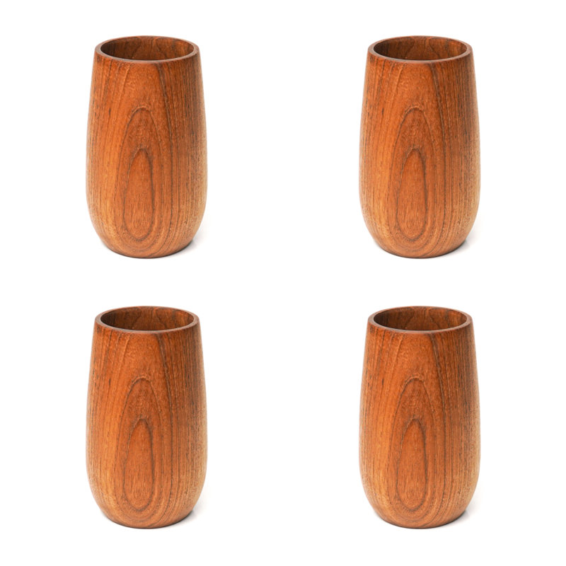 Teak Teacup, 4, 12oz.