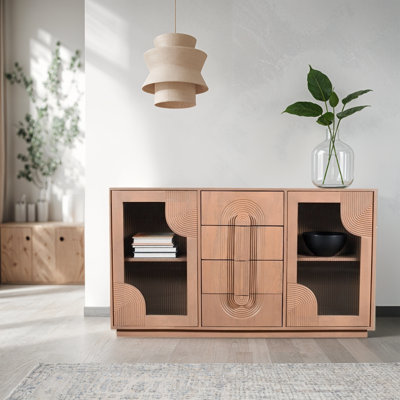150cm Solid Wood Sideboard