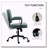 Vinsetto Home Office Chair With Adjustable Height And Tilt,Green