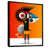 Black Floater Framed selected