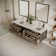 Fresca Formosa 72" Wall Mount Double Sink Bathroom Vanity Set with Top, Sink and Mirrors (Faucets Not Included)