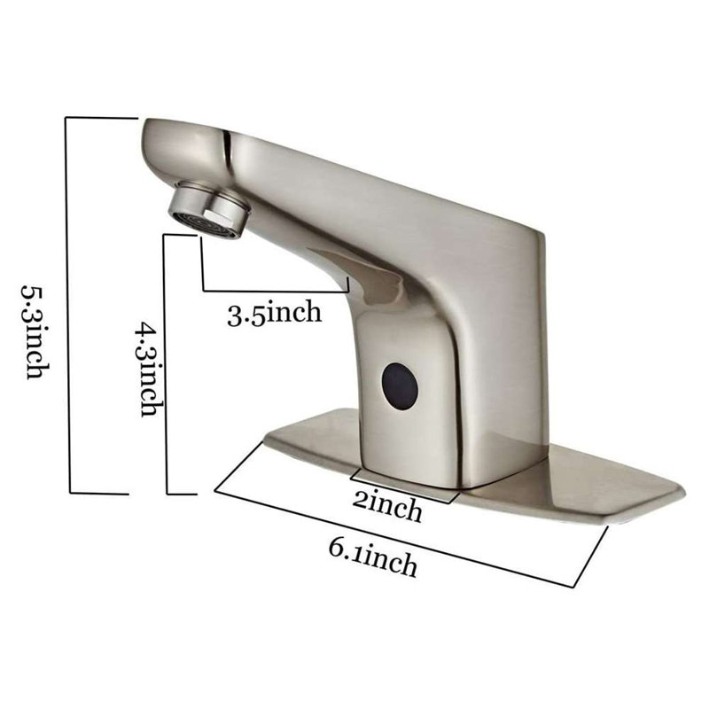 Robinet de salle de bain à un trou