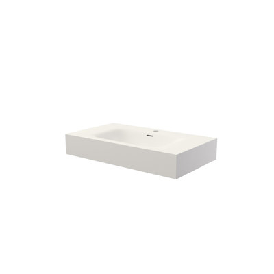Lavabo de salle de bain en résine Stone