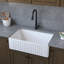 Lavabo de salle de bain rectangulaire en céramique 17 po A&E Bath and Shower