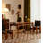 Retro solid wood rectangular design small dining table for home-751135402