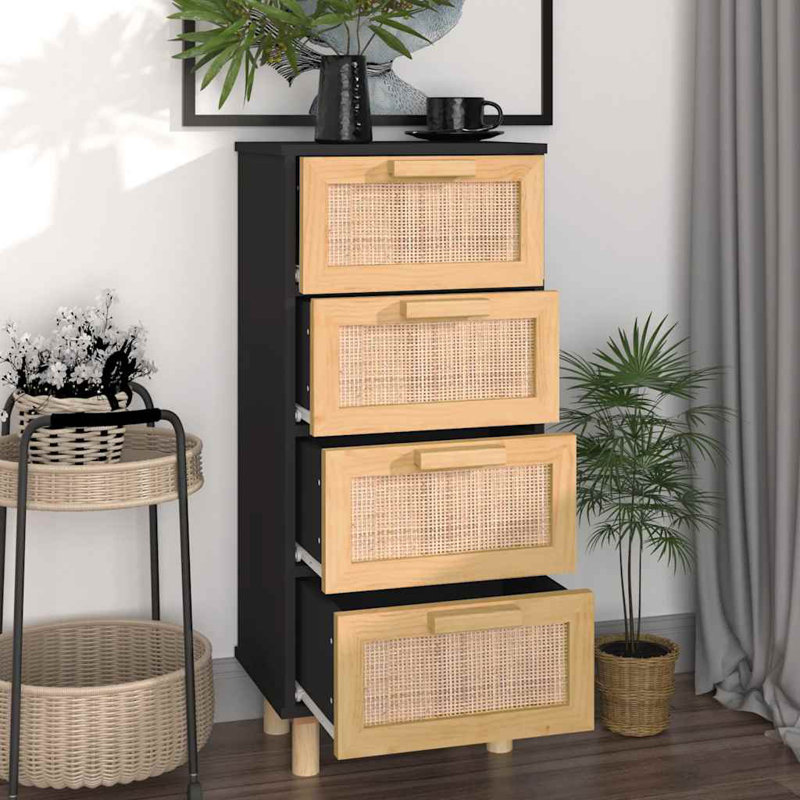 Eveline 40cm Sideboard, Black