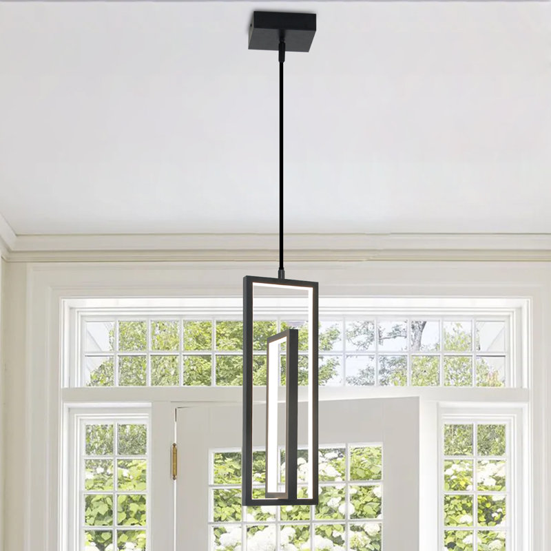 Annalys 1 - Light LED Pendant, Black
