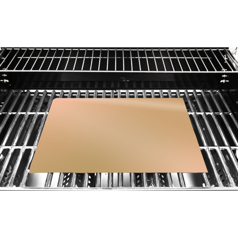 Tapis antiadhésif pour barbecue, 4, Noir