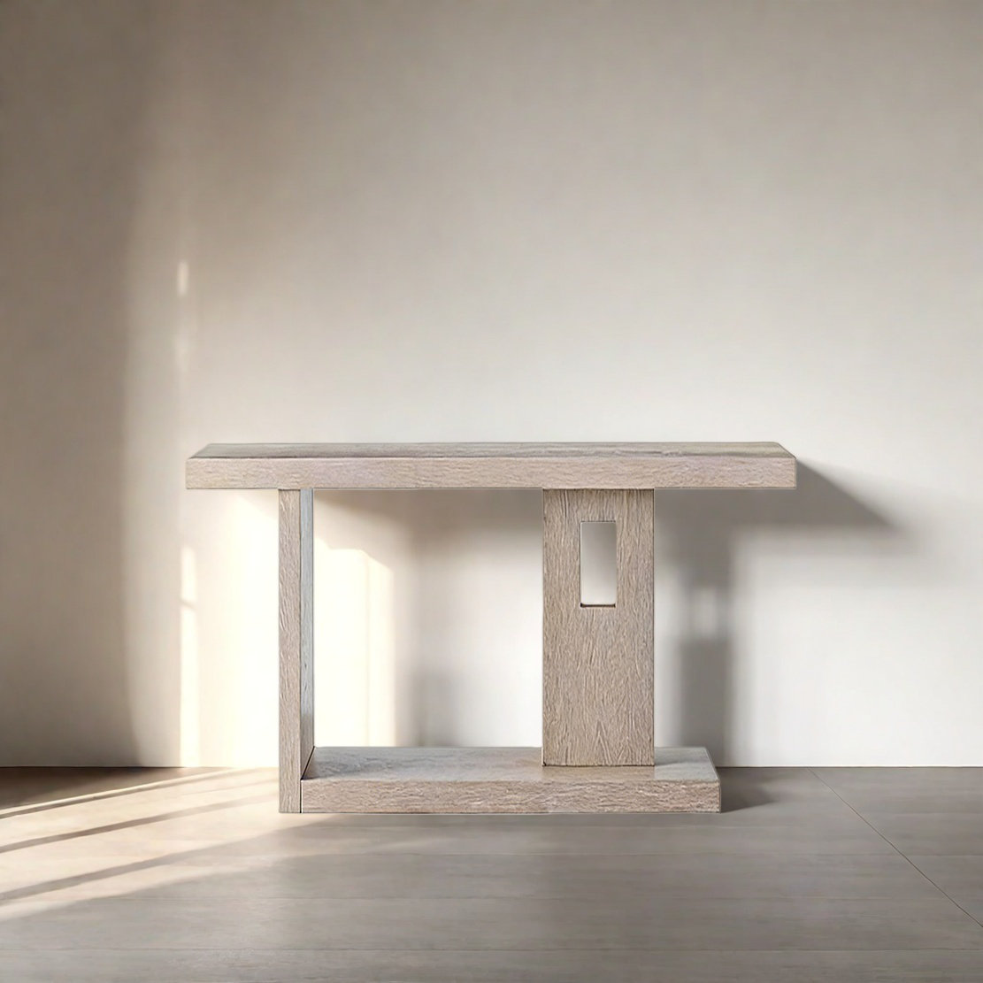 George Oliver Retro Minimalist Multifunctional Art Console Table ...