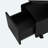 Versatile Mobile End Table With Storage And Lockable Wheels, Ideal For Any Room In Your Home.-1873780438