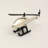 Aluminum Airplane Decorative Sculpture-Home Decor Statue-Accent Figurine Helicopter-10X3.25X5"-10X3.25X5"