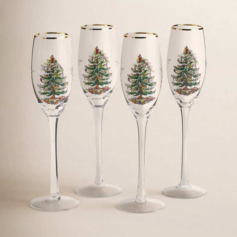 Verres à champagne Spode