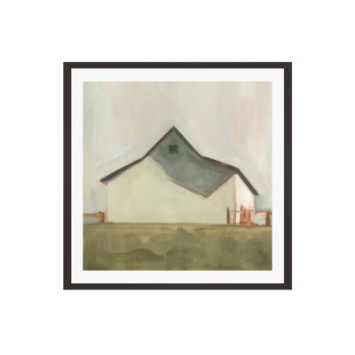 Serene Barn V Painting by Emma Scarvey
