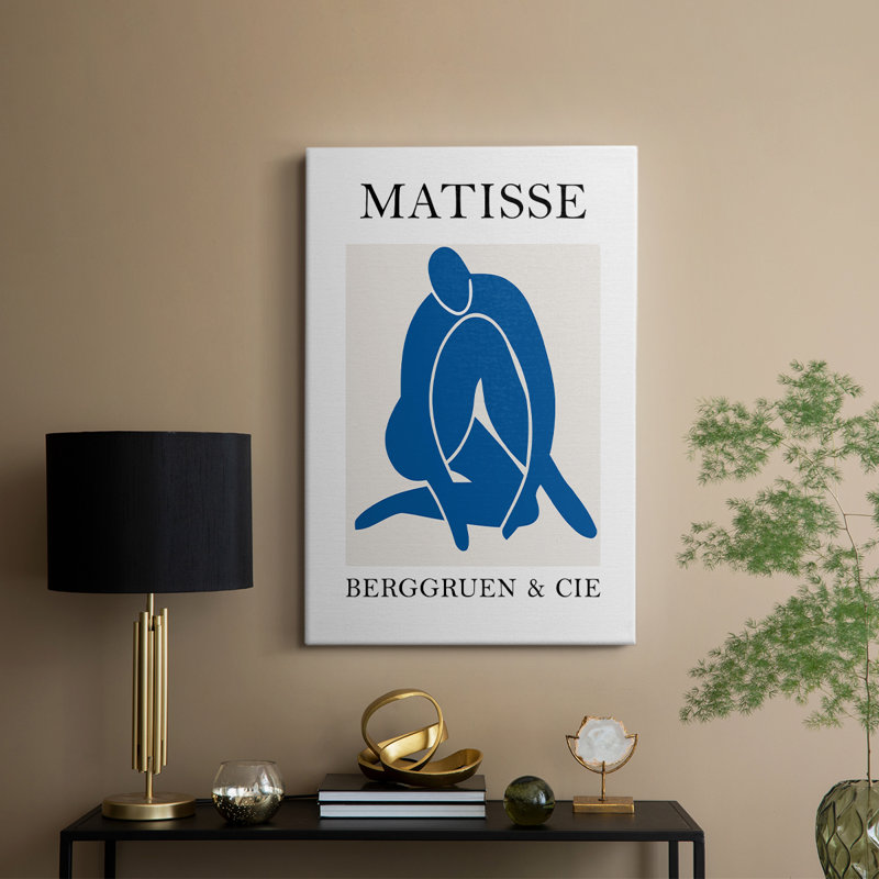 Matisse CCXCIII Framed Print -Gallery Wrapped Cavas, 18" H x 12" W