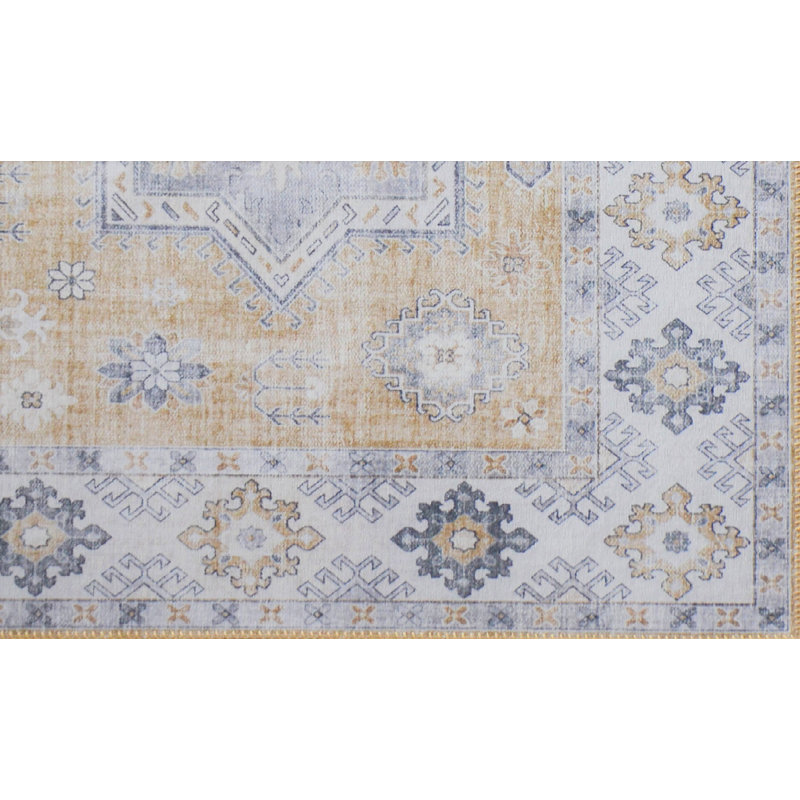 Ballina Geometric Hand Woven Area Rug Set, Rectangle 80 x 150cm