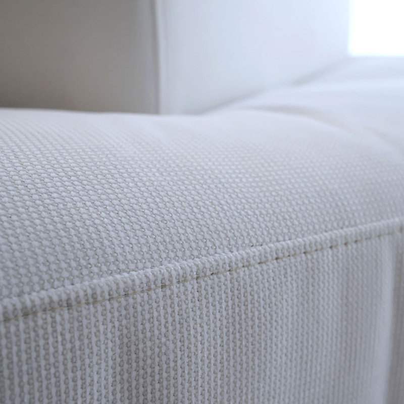 Canapé modulaire réversible de large de 174 po avec repose-pieds Lubos