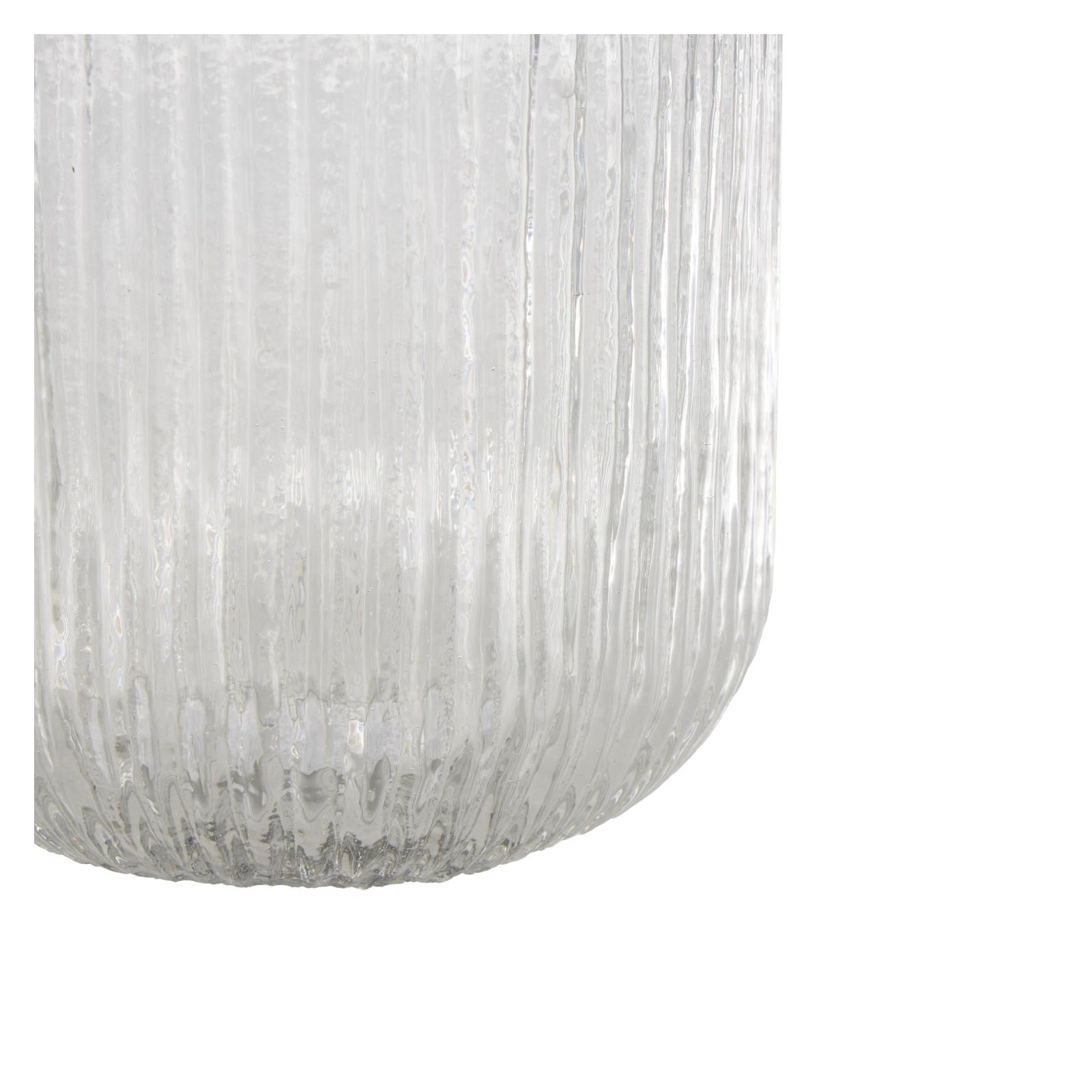 Perry Glass Table Vase, 11" H x 5.8" W x 5.8" D