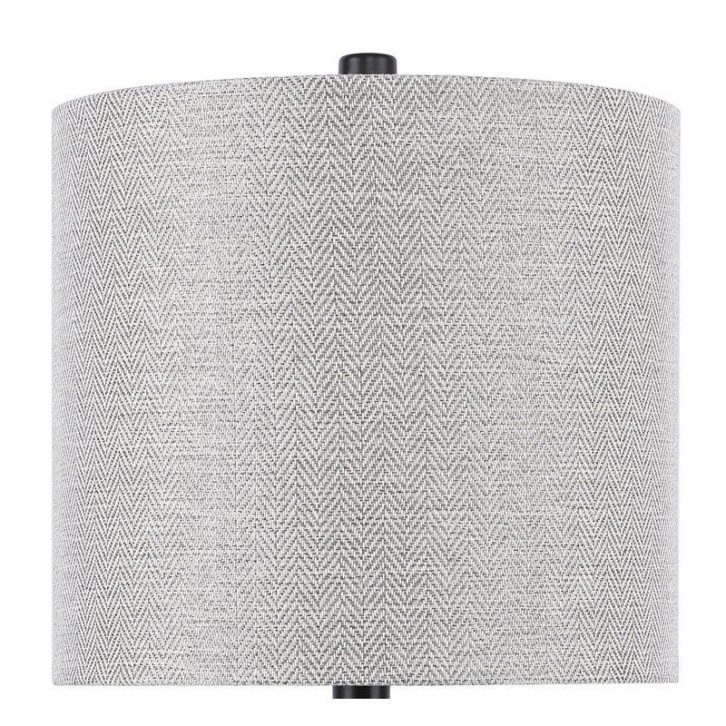 Ogilvie Metal Table Lamp, Oil Bronze, Natural