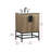 Eugene 24'' Single Bathroom Vanity with Engineered Marble Top-10441492