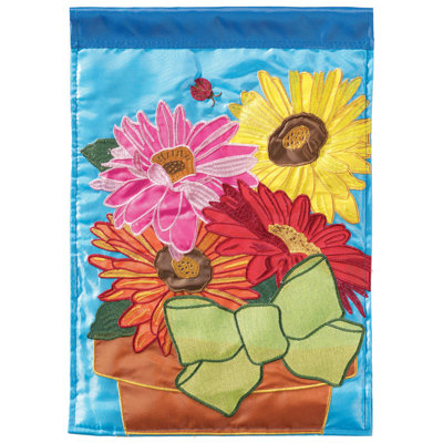 Elaazar Double Sided 18'' H x 13'' W Nylon Garden Flag