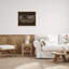 «Hang Your Antler», art mural sur toile flottant encadré rustique par Kim Allen-518646161-518646166
