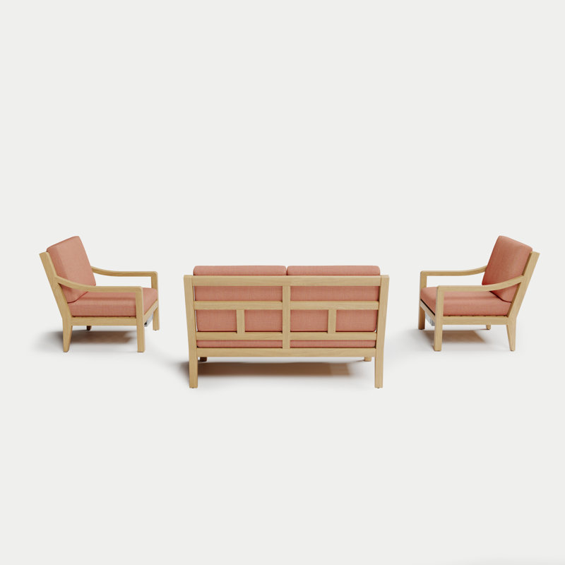 Solerno Heated Loveseat Set, Mesa