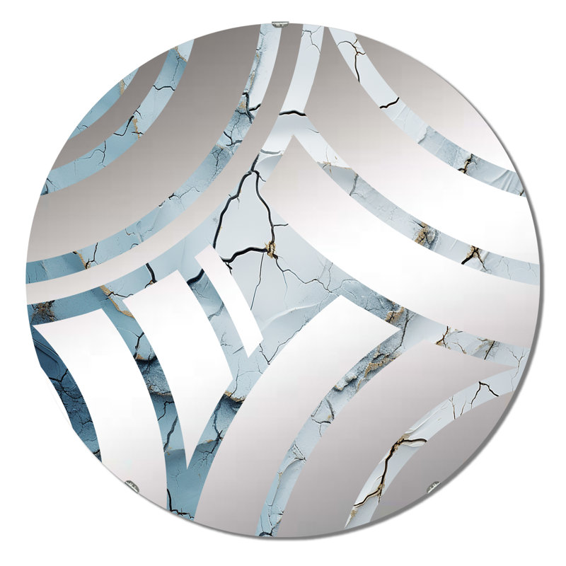 Alekh - Centre Wave Decorative Mirror, 31.4" x 31.4"