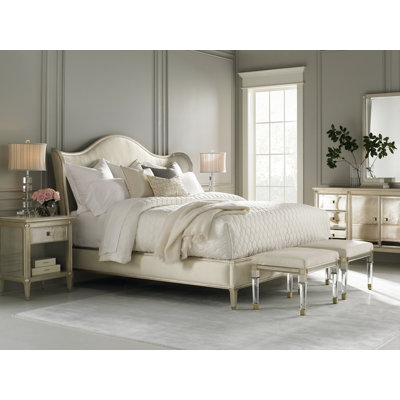 Caracole Classic Upholstered Standard Configurable Bedroom Set