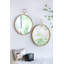 Miroir mural 26 "x 32" avec cadre en métal doré, miroir décoratif pour le salon, le vestibule, le bureau