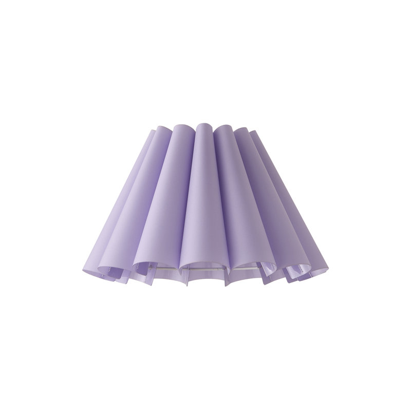 15.5cm H Linen Blend Empire Lamp Shade ( Slip-On ), Purple
