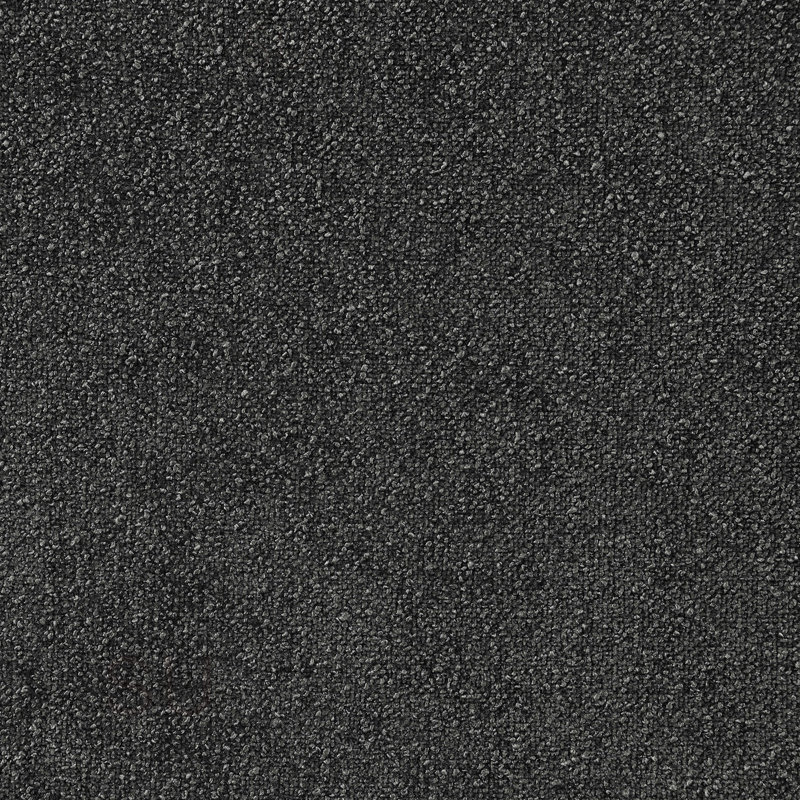 Ortega Dark Charcoal Square Upholstered Ottoman