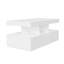Pedestal Coffee Table with Storage-410712751