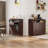 Caffey Double Tilt Out Trash Can Cabinet For 20 Gallon Garbage Can-111532586