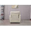 Fauteuil en similicuir de 36,8 po de largeur-474468479