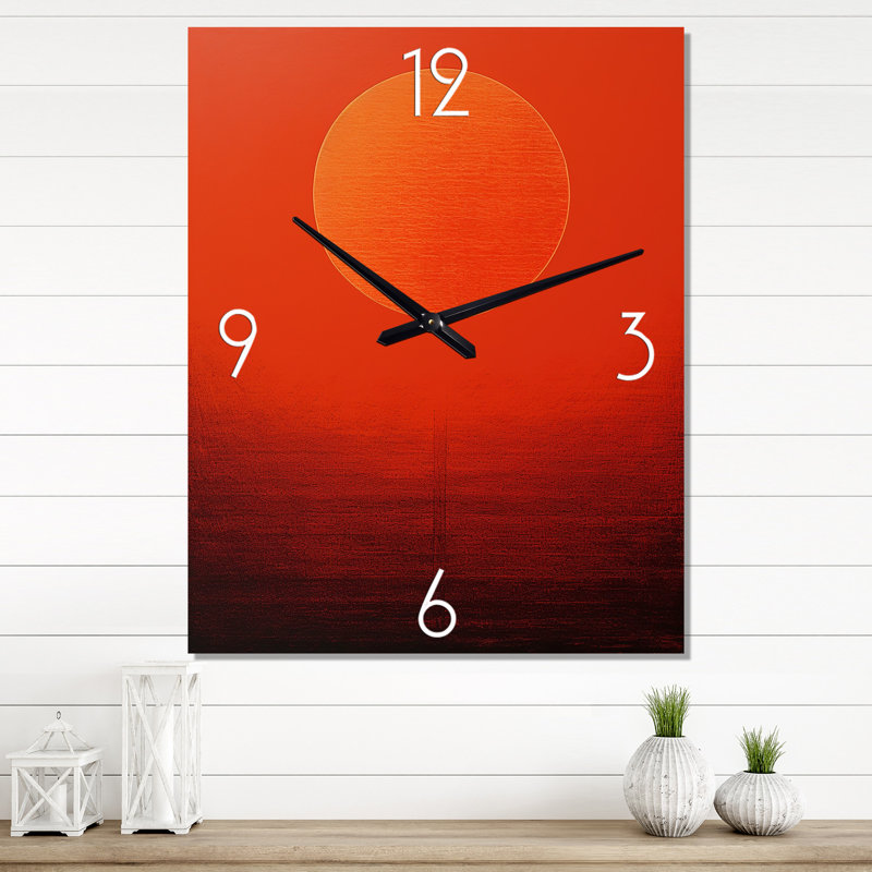 Madiha - Horloge murale Moon, Moyen