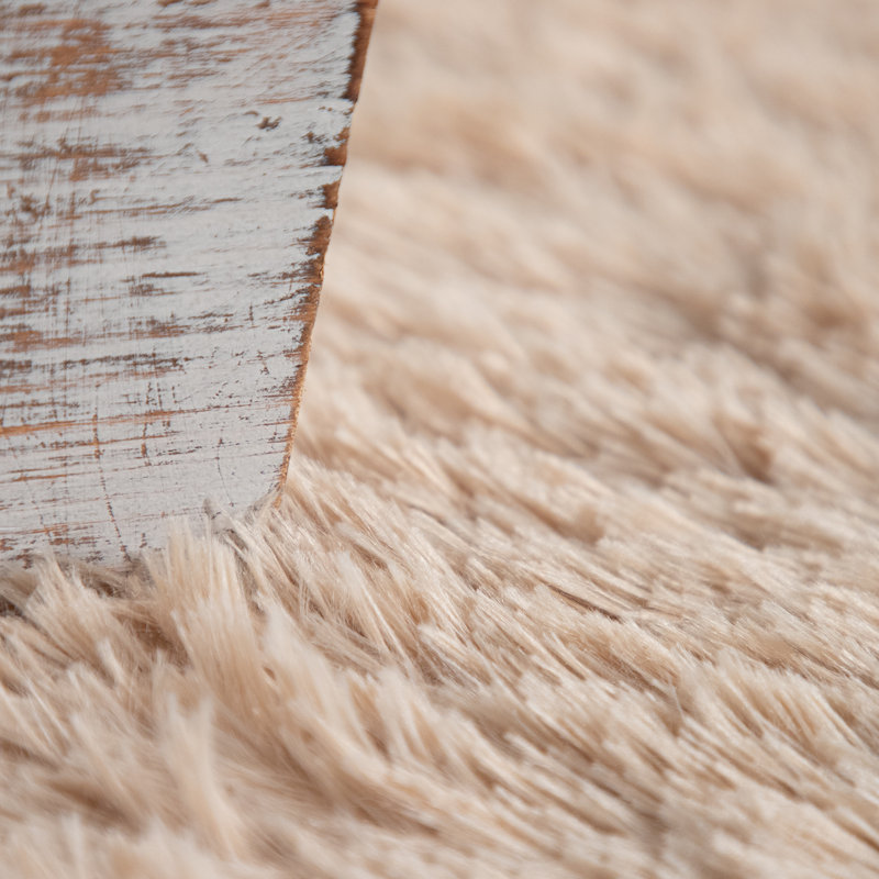 Tapis à poil long Sherilyn, Rectangle 6 pi 7 po x 9 pi 6 po