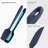 600ºF High Heat-Resistant Silicone Spatula Set Of 3, Seamless BPA-Free Kitchen Baking Cooking Mixing Scraping Flexible Rubber Silicone Scraper For Cake Non-Stick Cookware-71102566