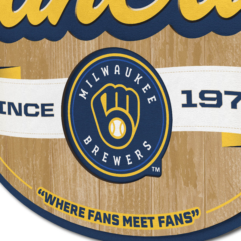 Wall Decor, MLB Milwaukee Brewers