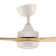 42" 3 - Blade Small Room Ceiling Fan with LED Light and Remote