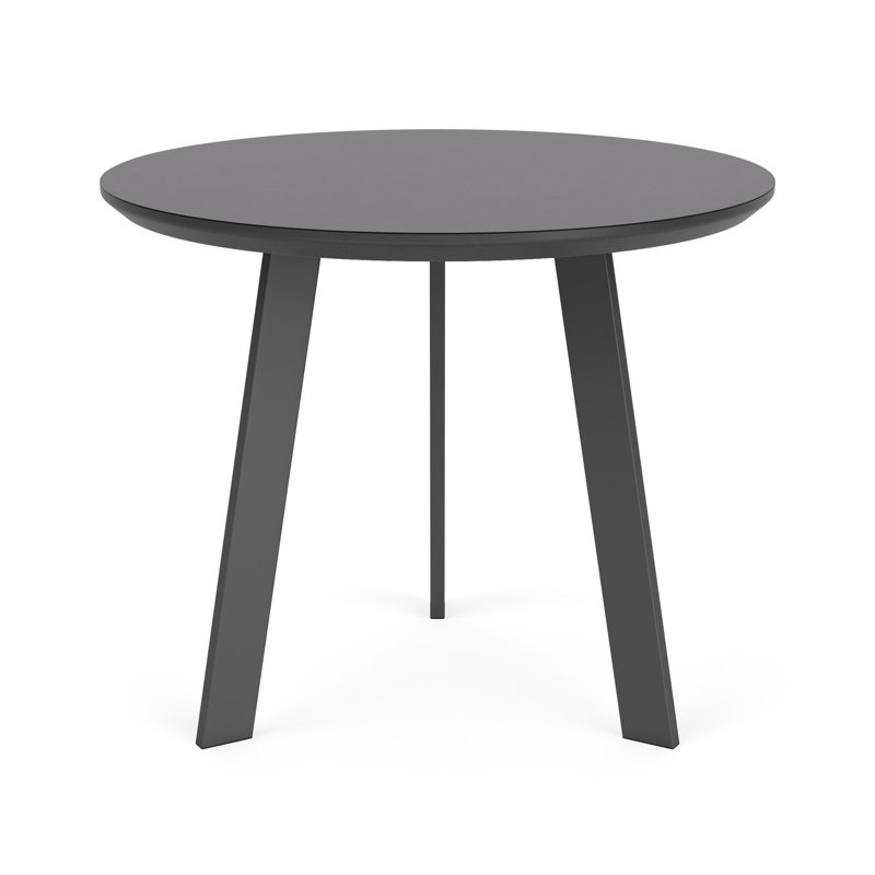 Table de bout Waterfall, Tempête gris anthracite, Gris anthracite