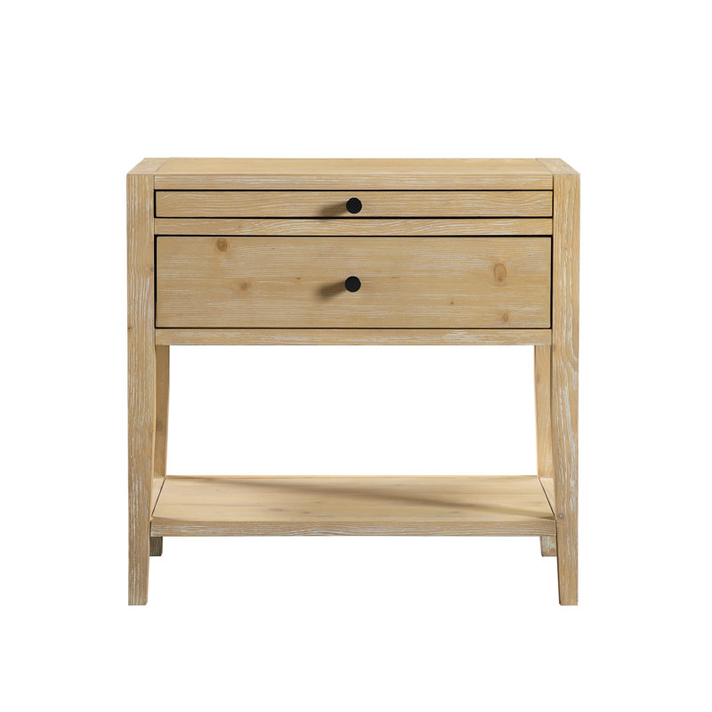 Sunveil 1-Drawer Nightstand - Natural