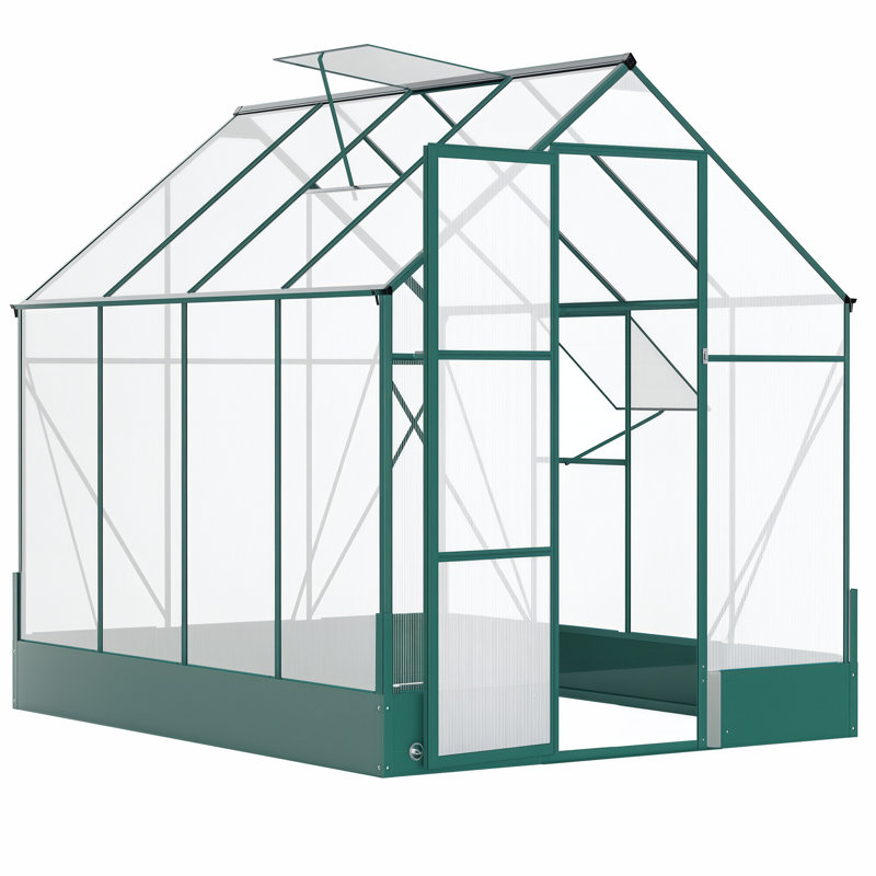 6' W x 8' D Greenhouse