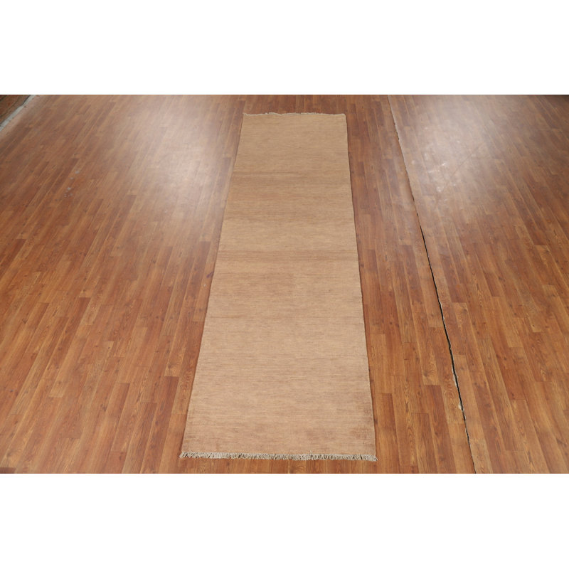 Handmade Gabbeh Modern Runner Rug 3x10