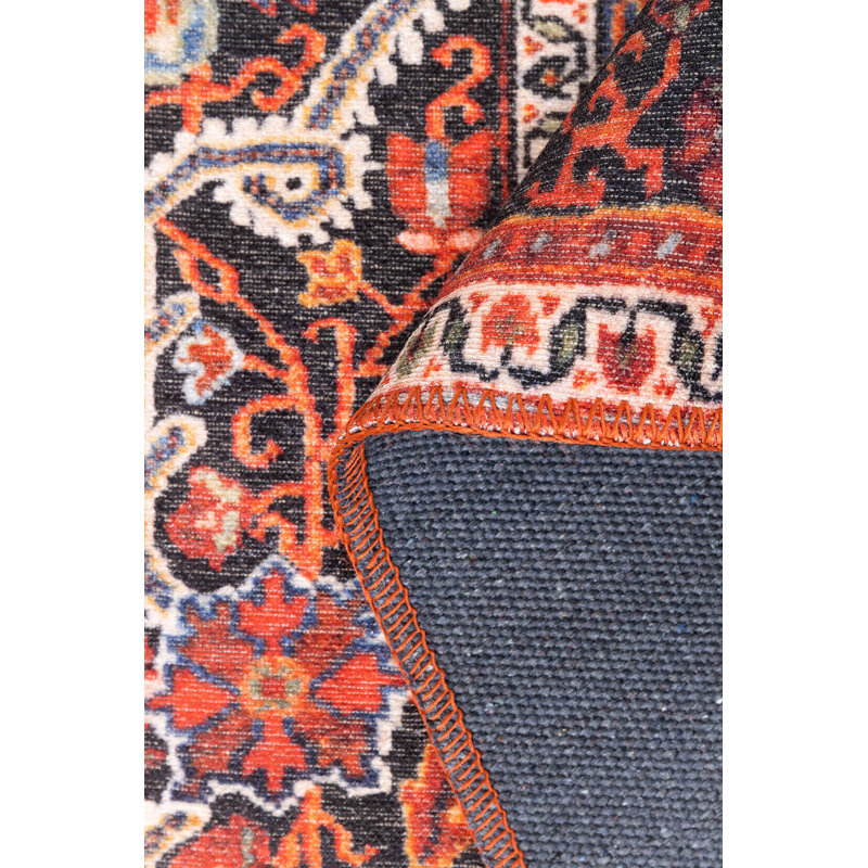 Luxurious Area Rug, 100% Polyester, 90.6 x 129.9 inches | 1850 g/m², 0.2 in Pile Height | Eco-Friendly Recycled Poly Cotton Underside | Soft, Durable & Easy to Maintain | Perfect for Living Room & Bedroom Décor