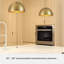 Luminaire suspendu moyen 1 lumière Hunter Erling-114532205